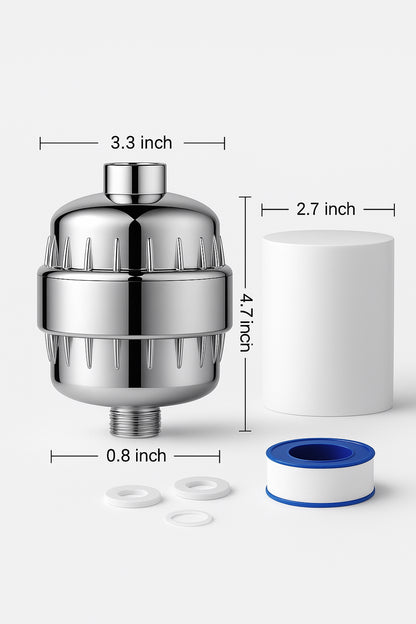 Rinsey Filter - 98% Chlorine Removal for Softer Skin & Hair